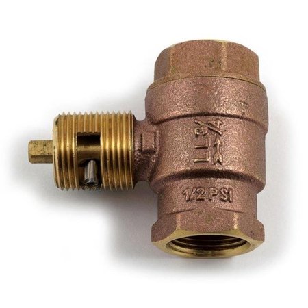 BLUE FLAME Blue Flame BVL3S 0.75 in. Fireplace & Fire Pit Quarter Turn Valve; Straight BVL3S